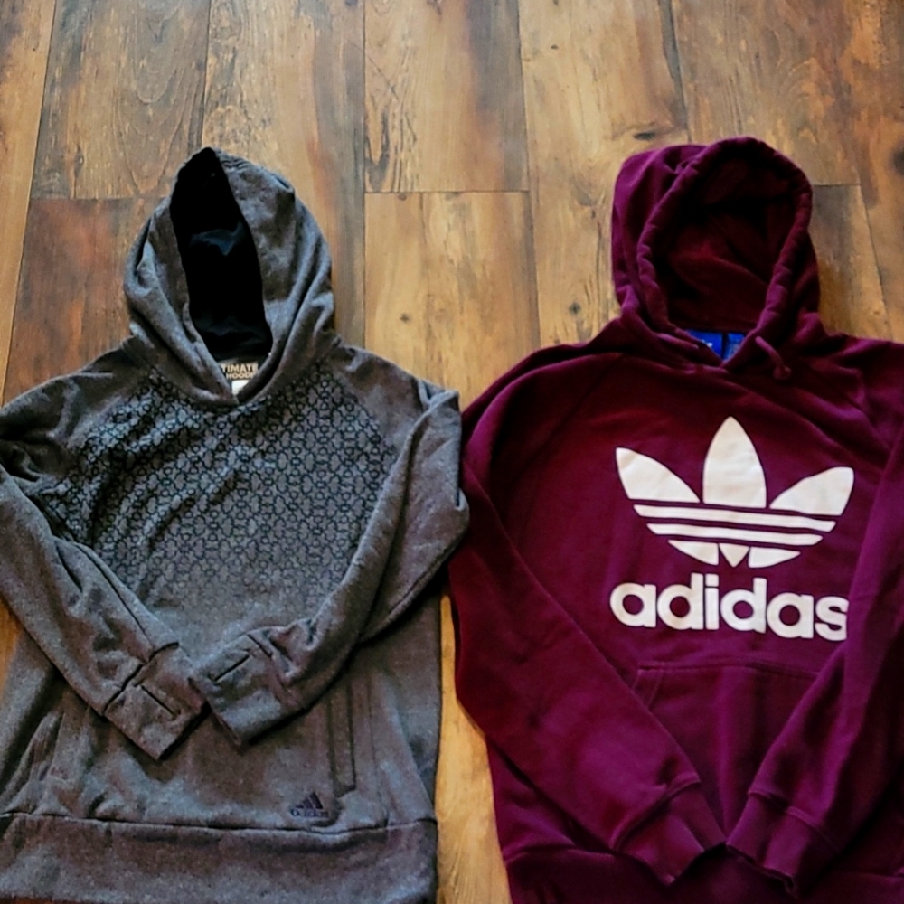 Adidas hoodies-2- Women's small